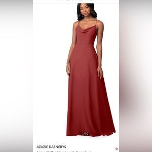 Terracotta Bridesmaids dress